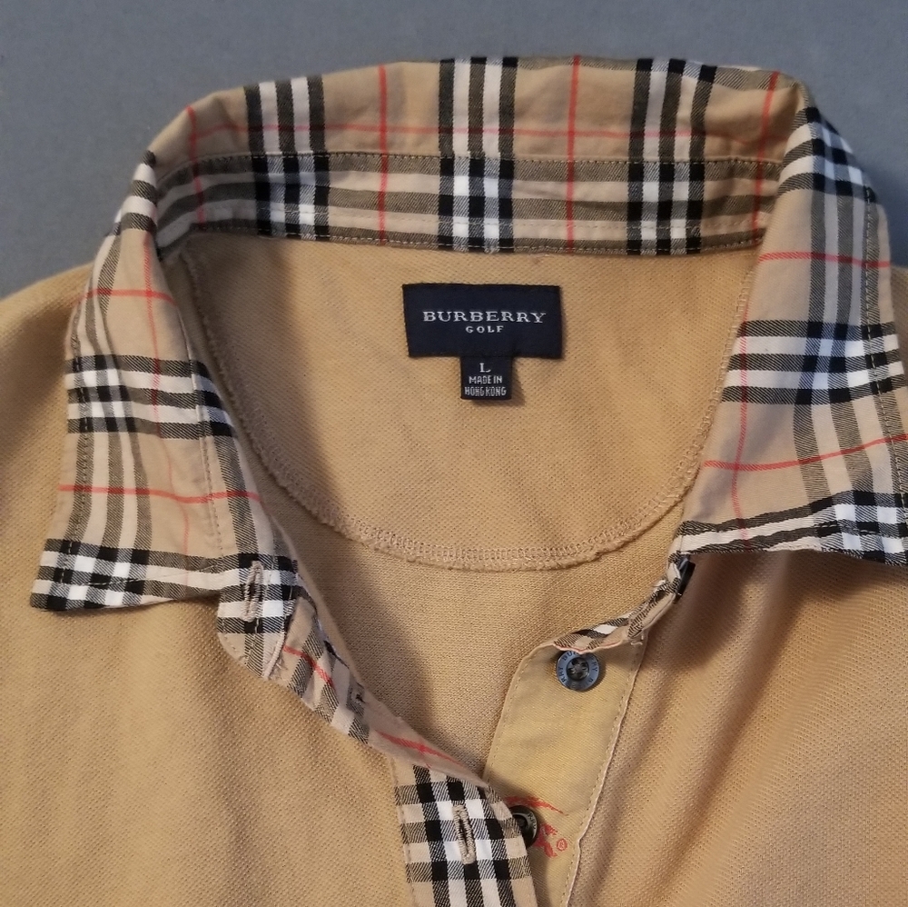Authentic ...Burberry  Collar shirt